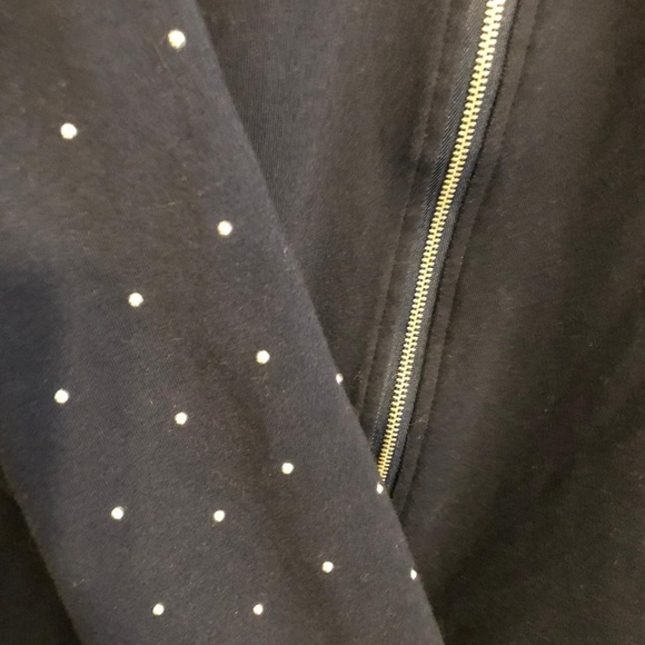 Women's Weekends By Chico's studded Jacket - Picture 5 of 8